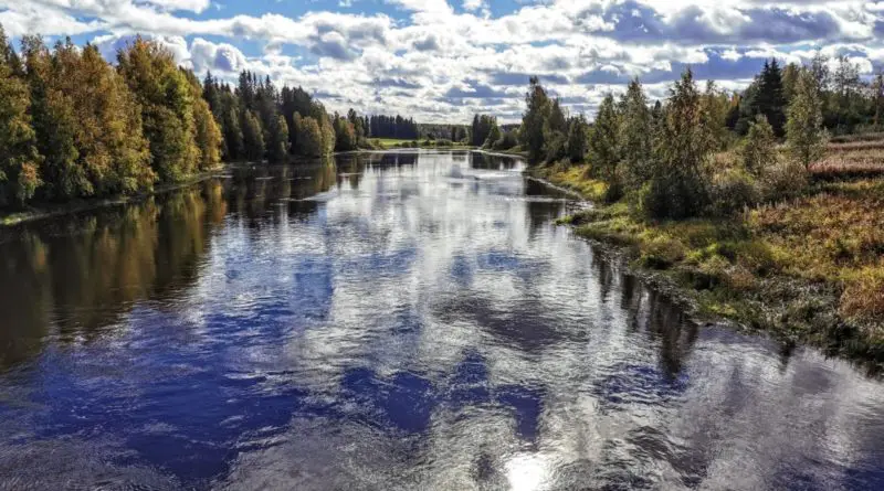 Fluss Finnland